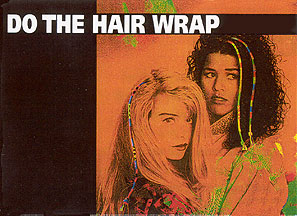 photo of two girls with hairwraps