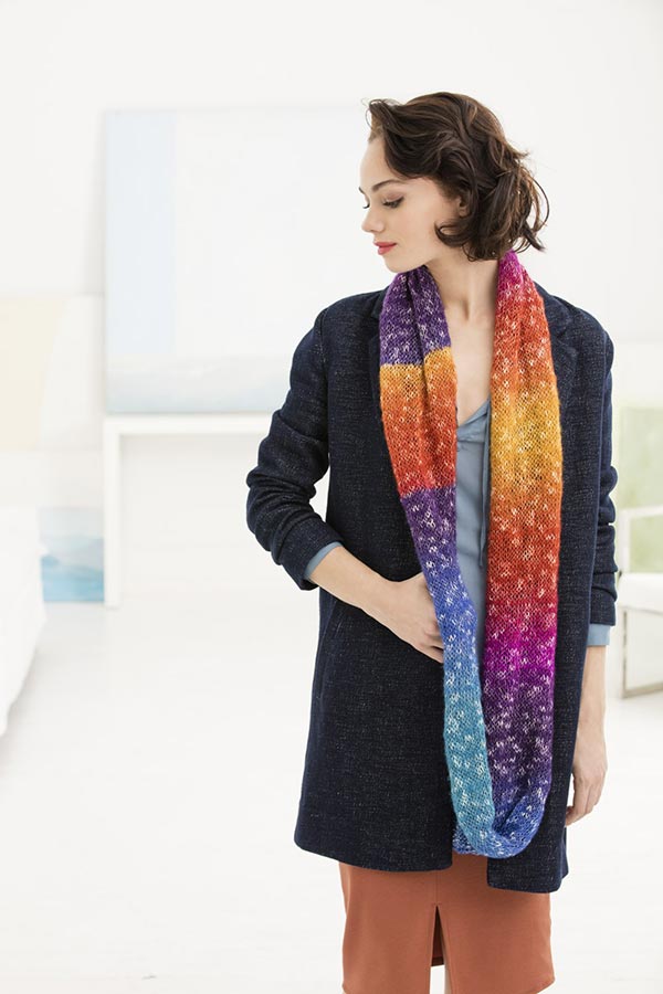 Shawl in a Ball Misty Haze Cowl