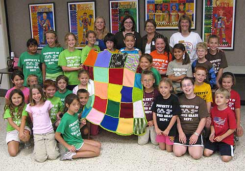 3rd grade blanket group