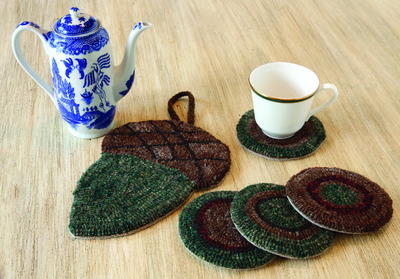 Rug Hooking Pattern: The Never Trivial Trivet