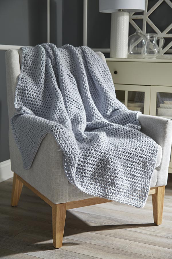 Beginner Crochet Throw